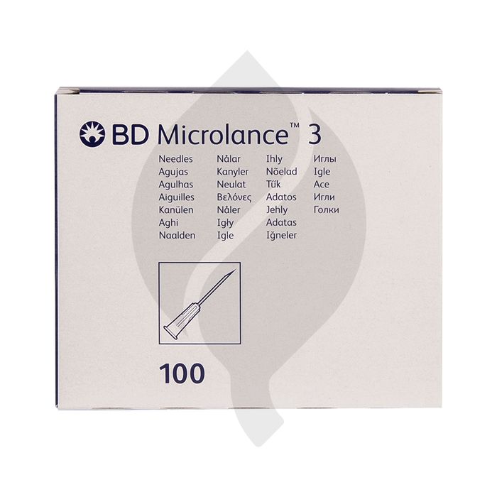 Needle BD 25G x 1' 25 x 0,5mm orange 