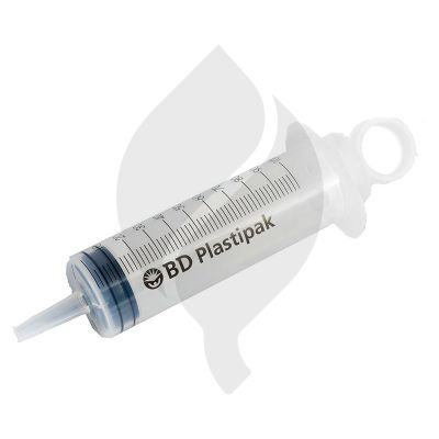 BD Power Syringe with 100ml Luer adapter