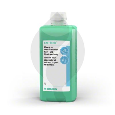 Lifo-Scrub skin antiseptic Chlorohexidine 4% bottle 500ml