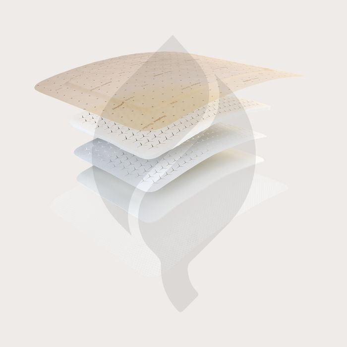 Dressing Mepilex® Border Flex 15x15cm - box 5