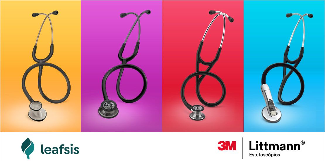 Os estetoscópios 3M Littmann