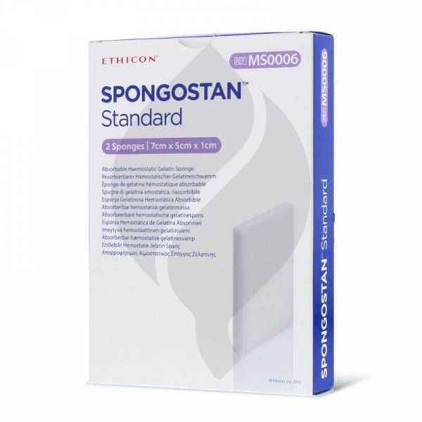 Spongostan Standard 7 x 5 x 1 cm - 2 units